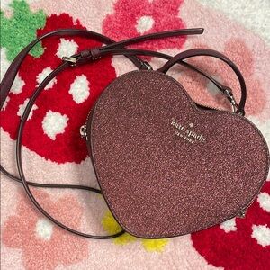 Kate Spade - love shack glitter bag ❤️